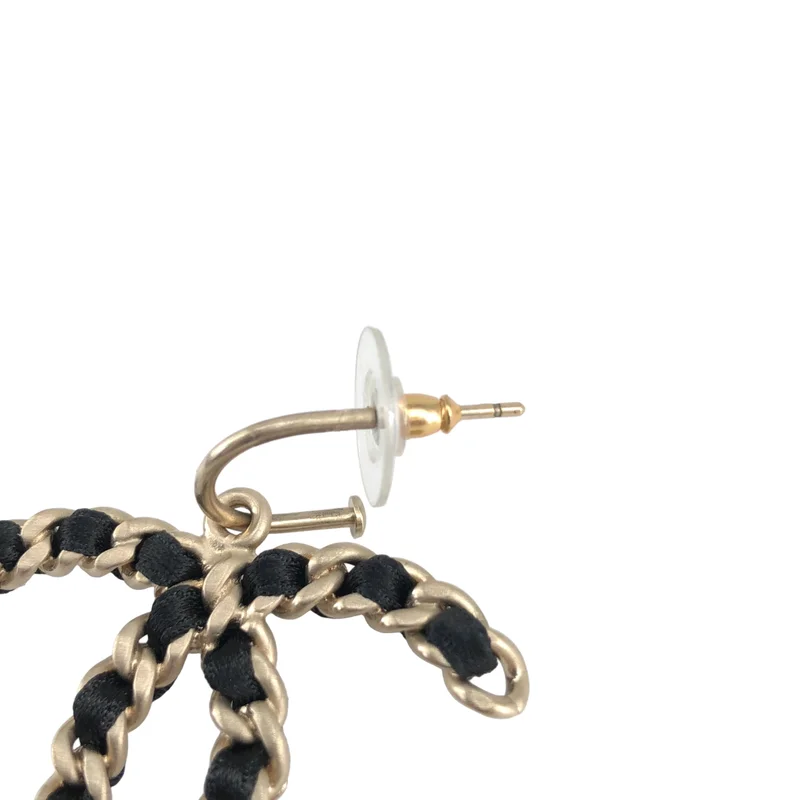 CHANEL / シャネル | ココマーク チェーン ピアス |