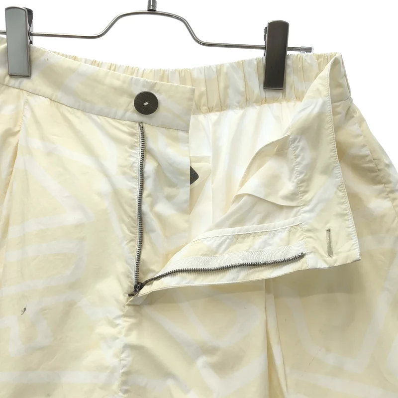 TOOGOOD / トゥーグッド | 2021SS | × Birkenstock / ビルケンシュトック THE MUDLARK SHORTS 総柄プリント タック ワイド ショートパンツ | 4 | メンズ