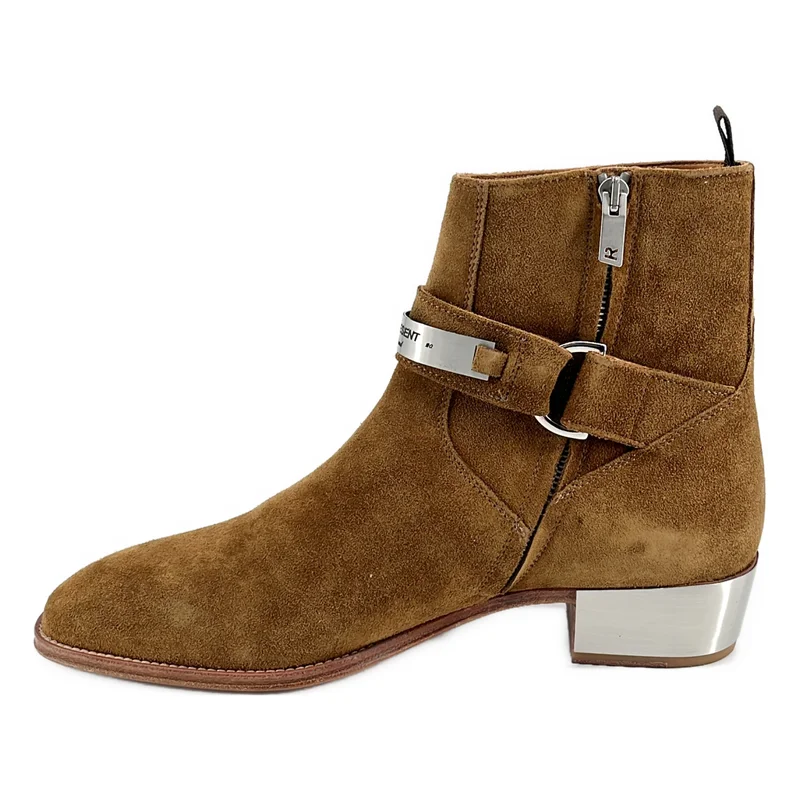 REPRESENT / リプレゼント | STRAPPED CHELSEA BOOT スエード ストラップ  サイドジップブーツ | 44 | メンズ