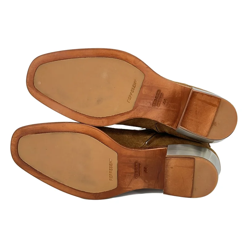 REPRESENT / リプレゼント | STRAPPED CHELSEA BOOT スエード ストラップ  サイドジップブーツ | 44 | メンズ