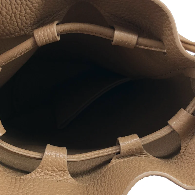 aeta / アエタ | LEATHER BONSAC M / レザー ボンサック バケツショルダーバッグ |