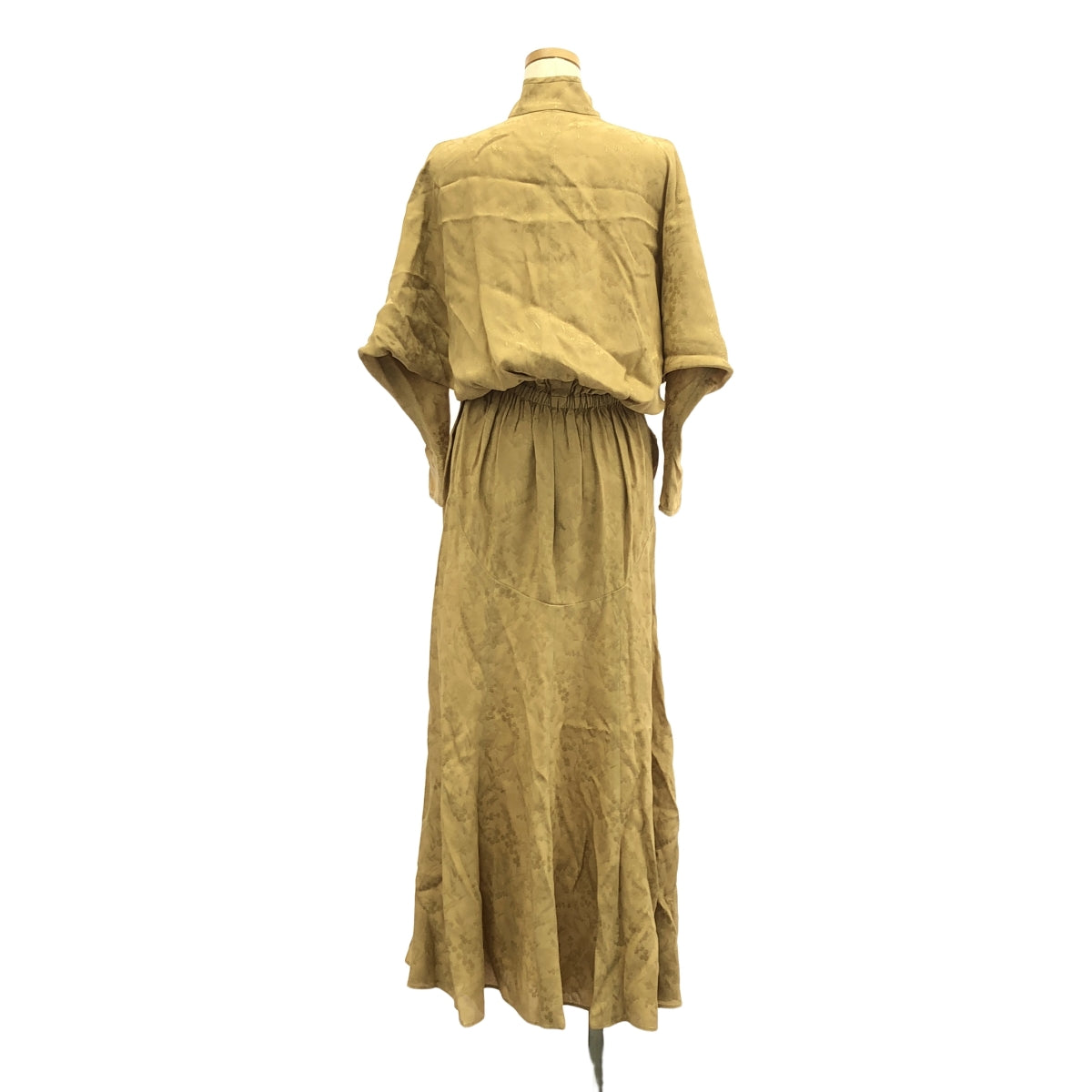 mame kurogouchi マメクロゴウチ マメ ベージュ ミニ ワンピース 新品】 Mame Kurogouchi / マメクロゴウチ | 2024AW | Floral Jacquard