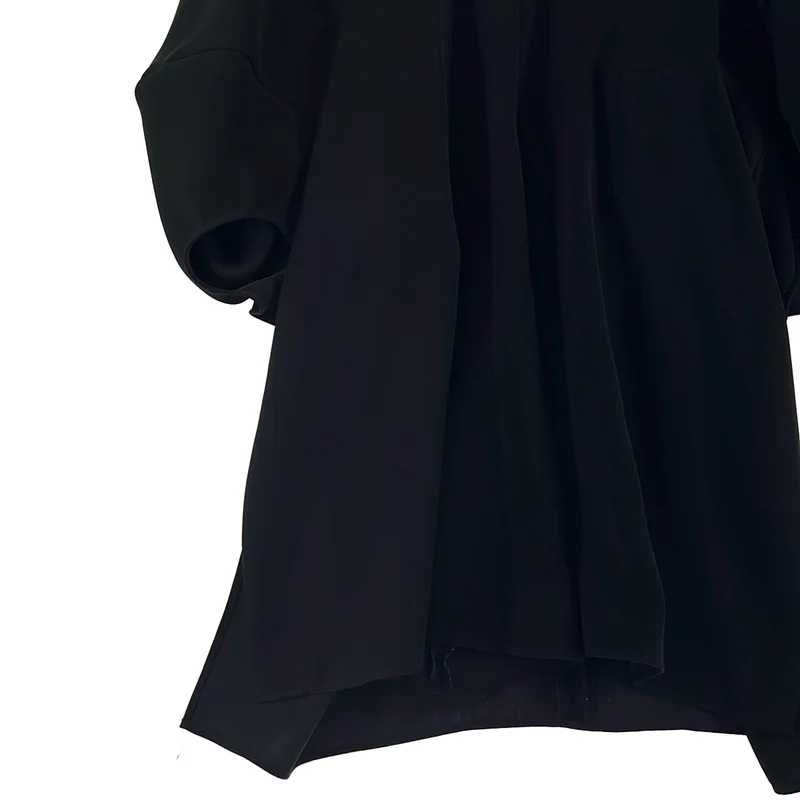 ENFOLD / エンフォルド | 2023SS | DRAPE SLEEVE T-SHIRT ドレープスリーブTシャツ | 38 | レディース