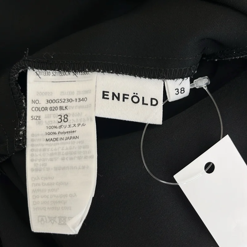 ENFOLD / エンフォルド | 2023SS | DRAPE SLEEVE T-SHIRT ドレープスリーブTシャツ | 38 | レディース