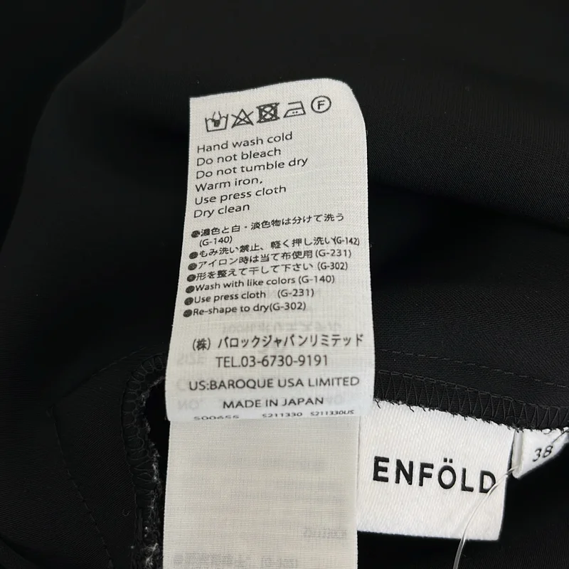 ENFOLD / エンフォルド | 2023SS | DRAPE SLEEVE T-SHIRT ドレープスリーブTシャツ | 38 | レディース