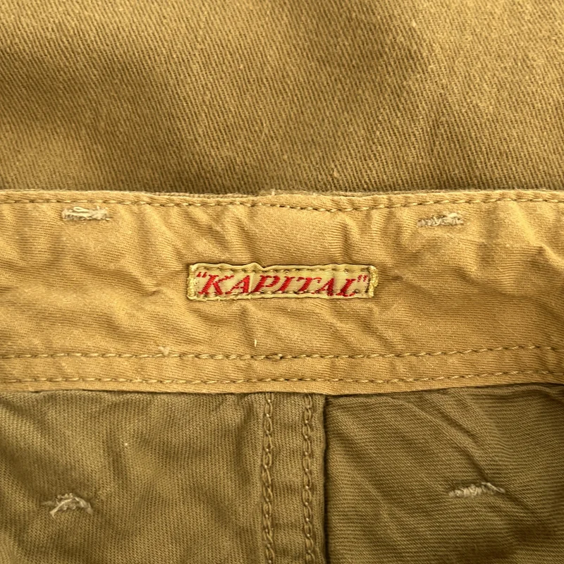 KAPITAL / キャピタル | マルチボタン シンチバック チノ ピエロ パンツ | 1 | メンズ