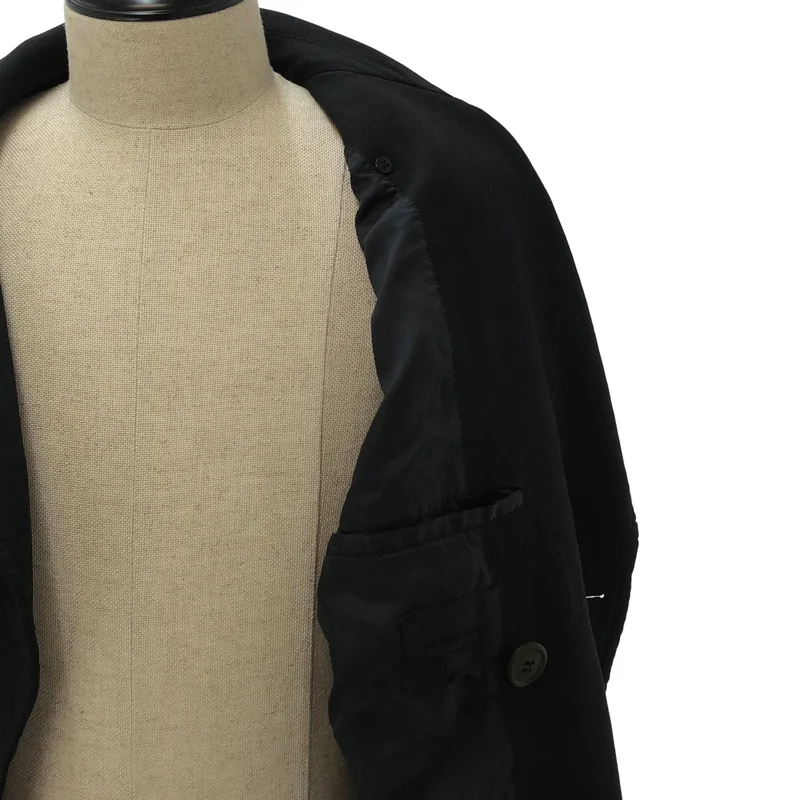 COMME des GARCONS HOMME DEUX / コムデギャルソンオムドゥ | 2019AW | ポリ縮絨 ロング トレンチコート | M | メンズ