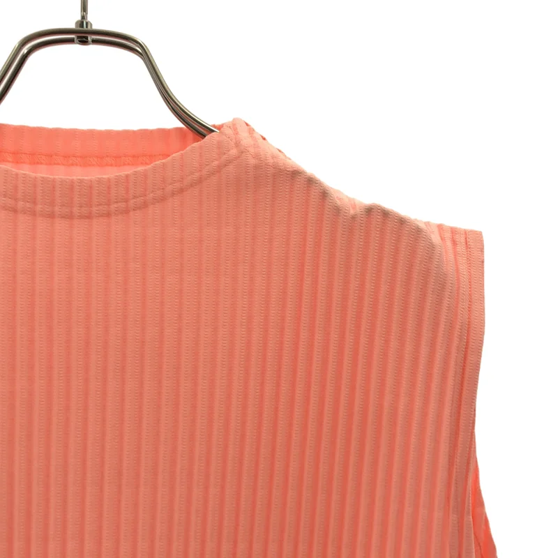 HOMME PLISSE ISSEY MIYAKE / オムプリッセイッセイミヤケ | 2025SS | プリーツ モックネック ベスト | 2 | メンズ