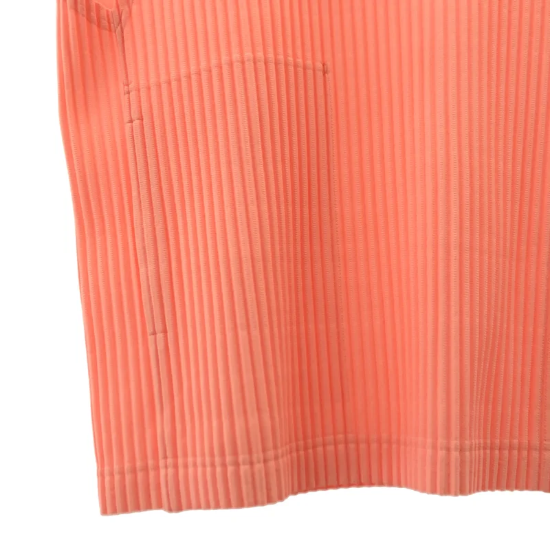 HOMME PLISSE ISSEY MIYAKE / オムプリッセイッセイミヤケ | 2025SS | プリーツ モックネック ベスト | 2 | メンズ