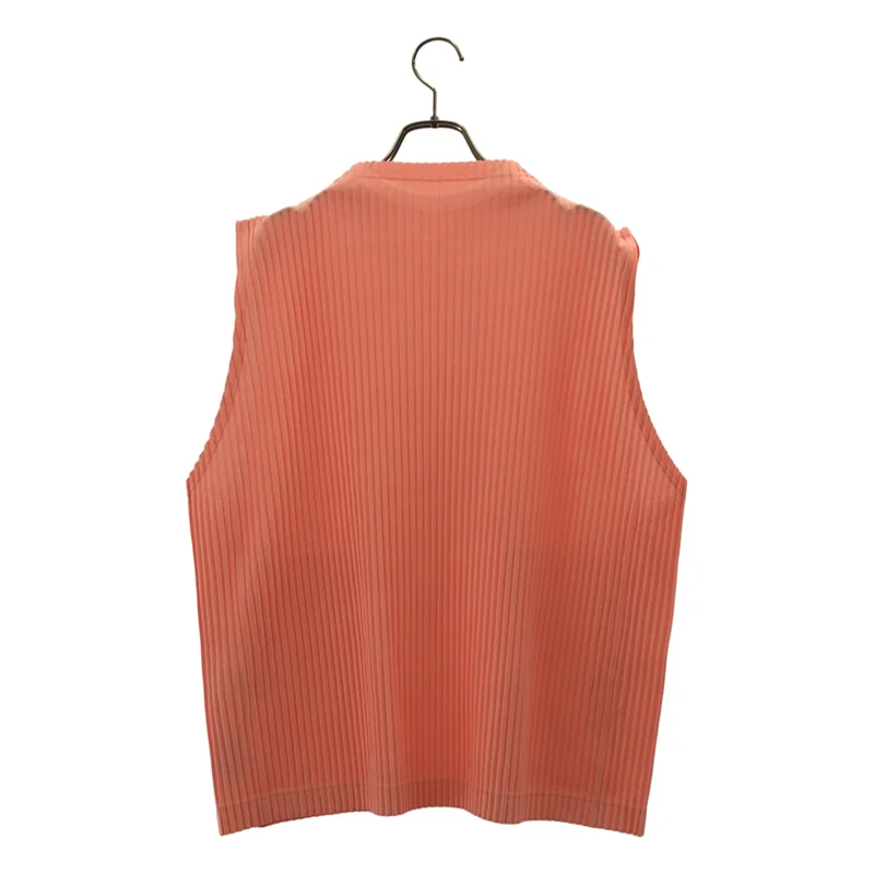 HOMME PLISSE ISSEY MIYAKE / オムプリッセイッセイミヤケ | 2025SS | プリーツ モックネック ベスト | 2 | メンズ