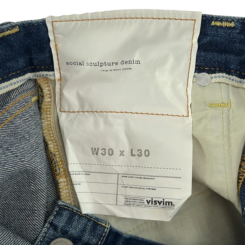 visvim / ビズビム | social sculpture denim 09D11 デニムパンツ | W30 L30 | メンズ