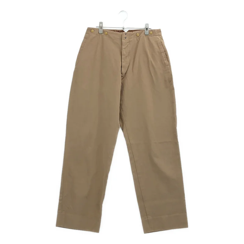 COMOLI / コモリ | 製品染 バックストラップパンツ | 1 | メンズ