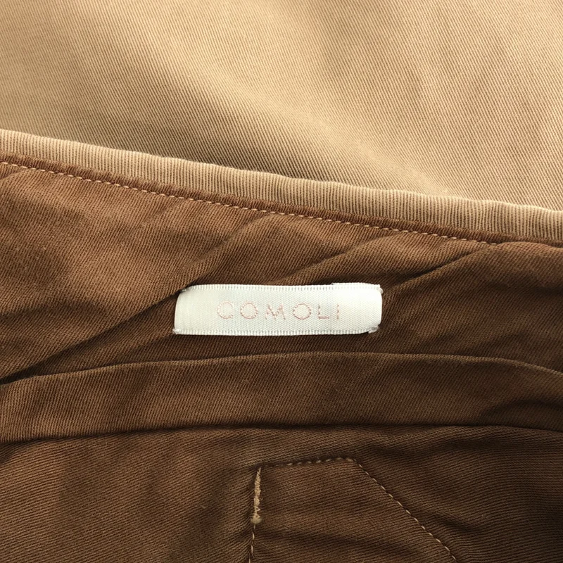 COMOLI / コモリ | 製品染 バックストラップパンツ | 1 | メンズ