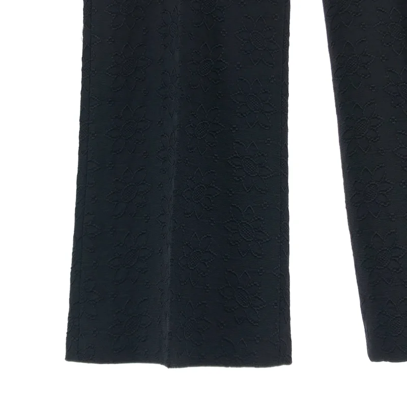 tricot COMME des GARCONS / トリココムデギャルソン | 2014SS | フラワージャガード フレアパンツ | M | レディース