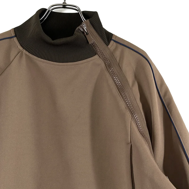 sacai / サカイ | 2022AW | Technical Jersey Pullover / ロゴジップ テクニカル ジャージー プルオーバー | 2 | レディース