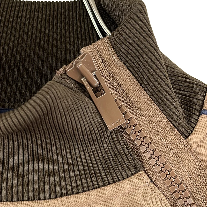 sacai / サカイ | 2022AW | Technical Jersey Pullover / ロゴジップ テクニカル ジャージー プルオーバー | 2 | レディース