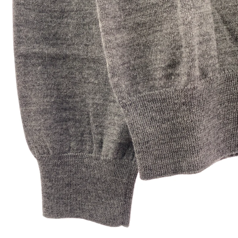 PLAY COMME des GARCONS / プレイコムデギャルソン | ウール ハートワッペン ロゴ ニット セーター | S | レディース