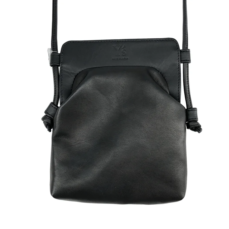 Y's / ワイズヨウジヤマモト | SMOOTH LEATHER COMBINATION ショルダーバッグ |