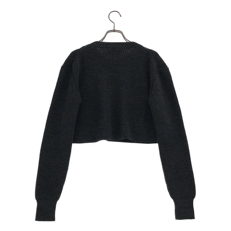 DIESEL BLACK GOLD / ディーゼルブラックゴールド | クロップド プルオーバー リブニット |