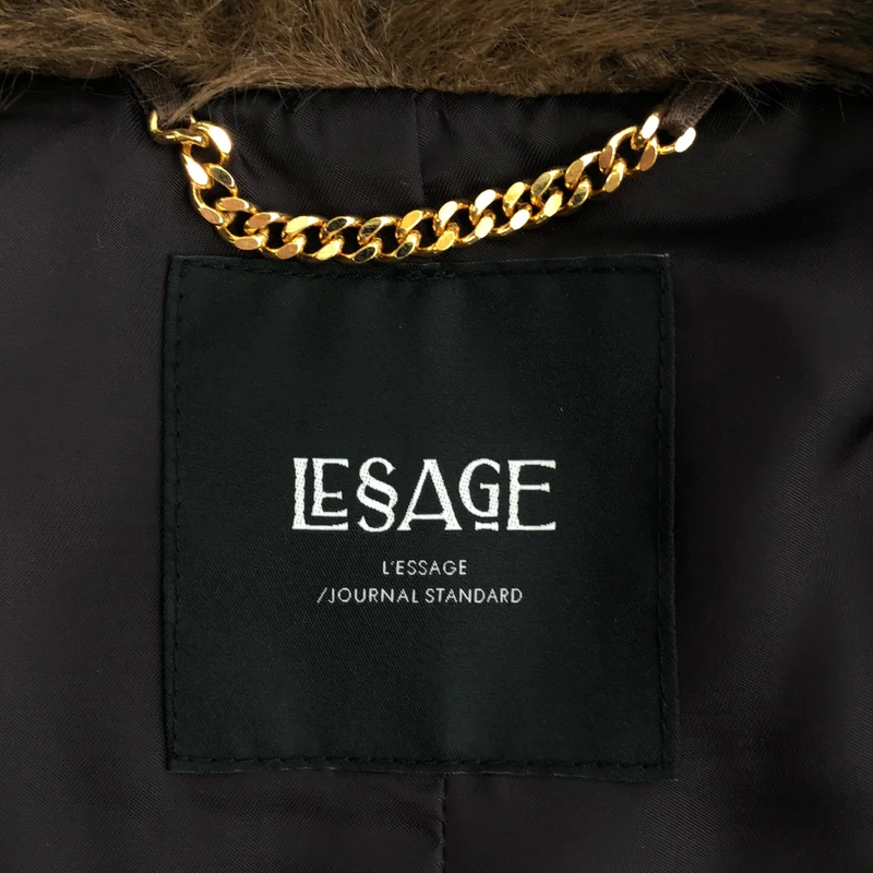JOURNAL STANDARD L'ESSAGE / ジャーナル​スタンダードレサージュ | 2025AW | フェイクファー ブルゾン ジャケット 25011370207040 | F | レディース