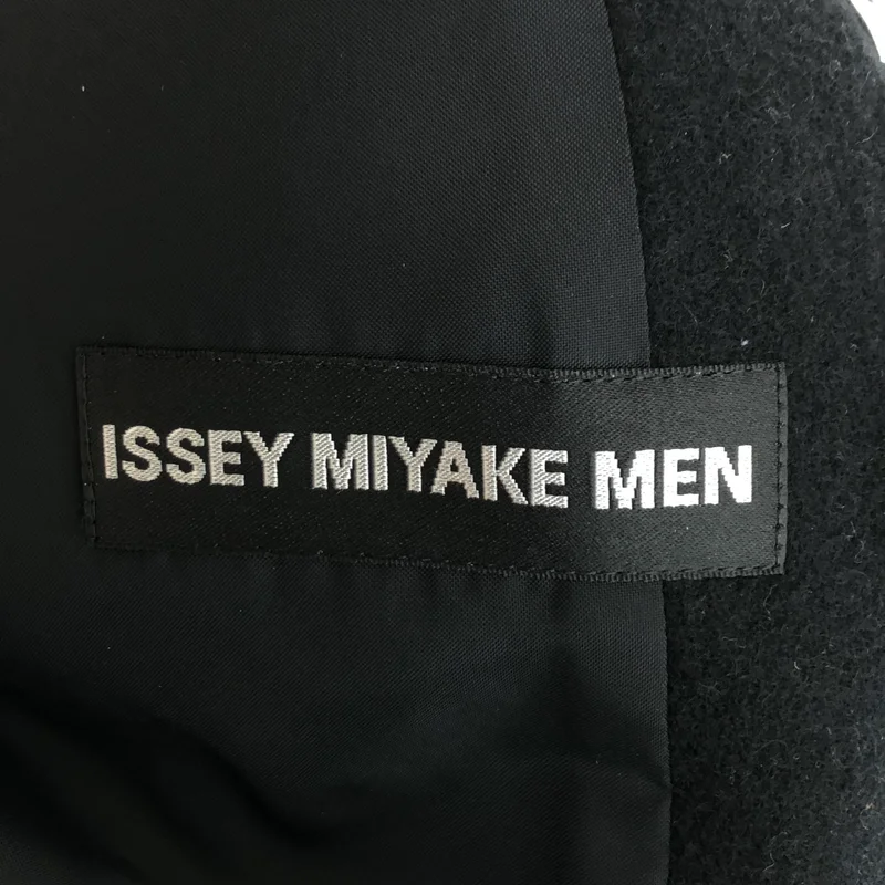 ISSEY MIYAKE MEN / イッセイミヤケメン | ウール 比翼 チェスターコート |