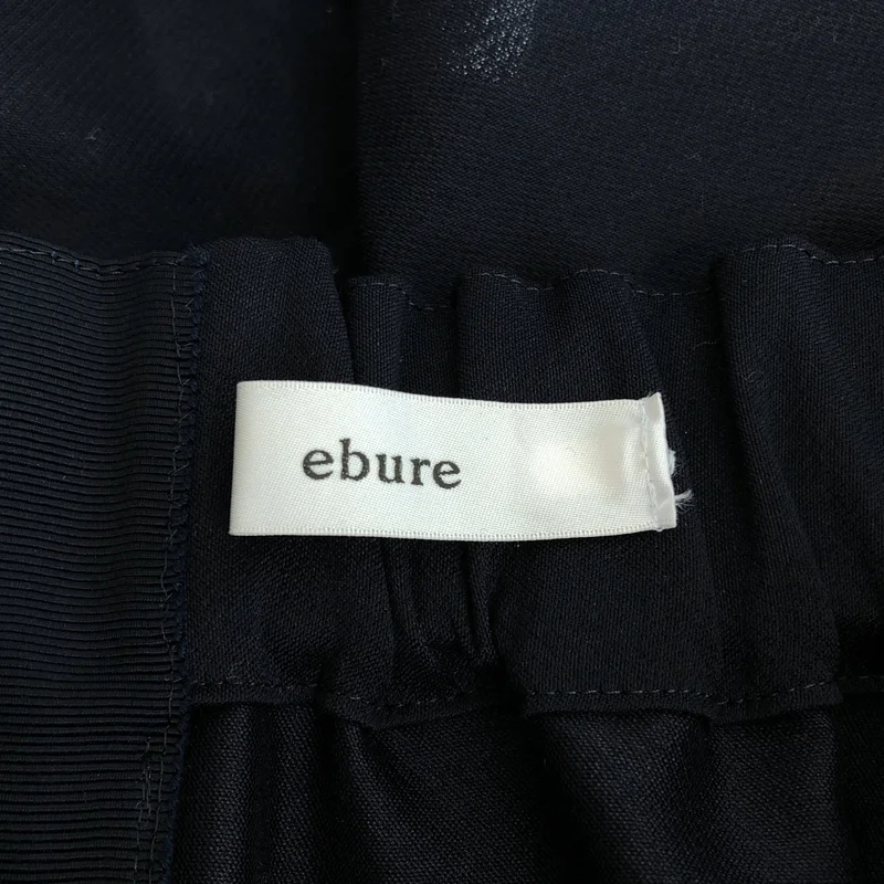 ebure / エブール | クリアダブルクロス トラペーズスカート 3810500205 | 36 | レディース
