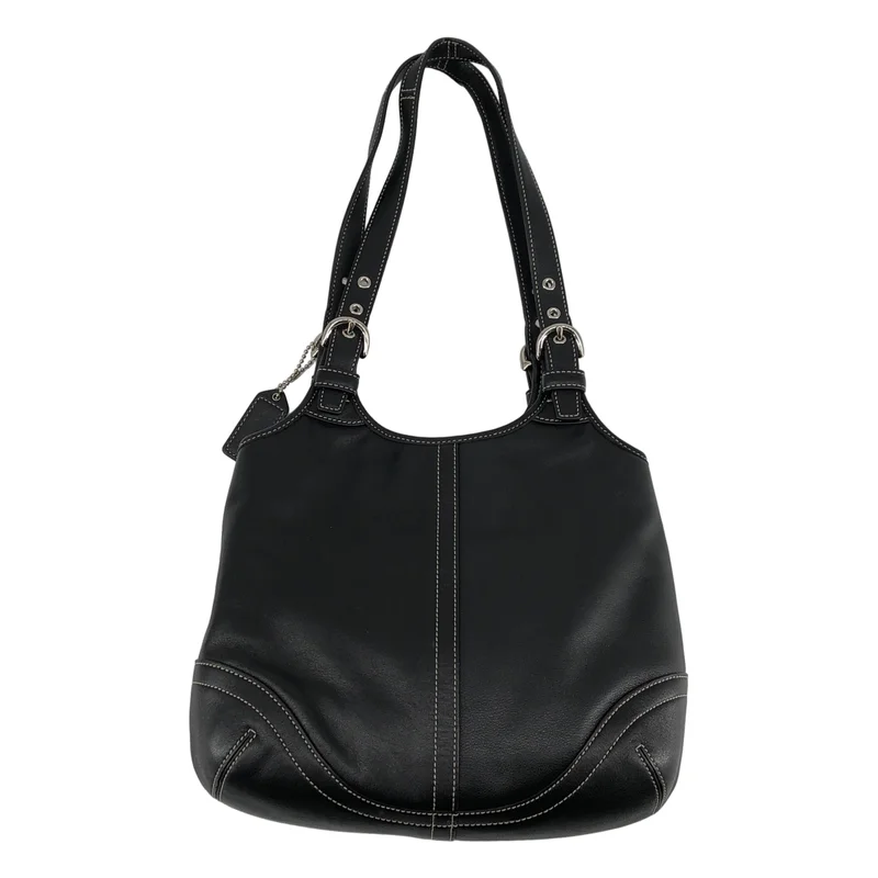 COACH / コーチ | レザー ステッチ ショルダーバッグ |