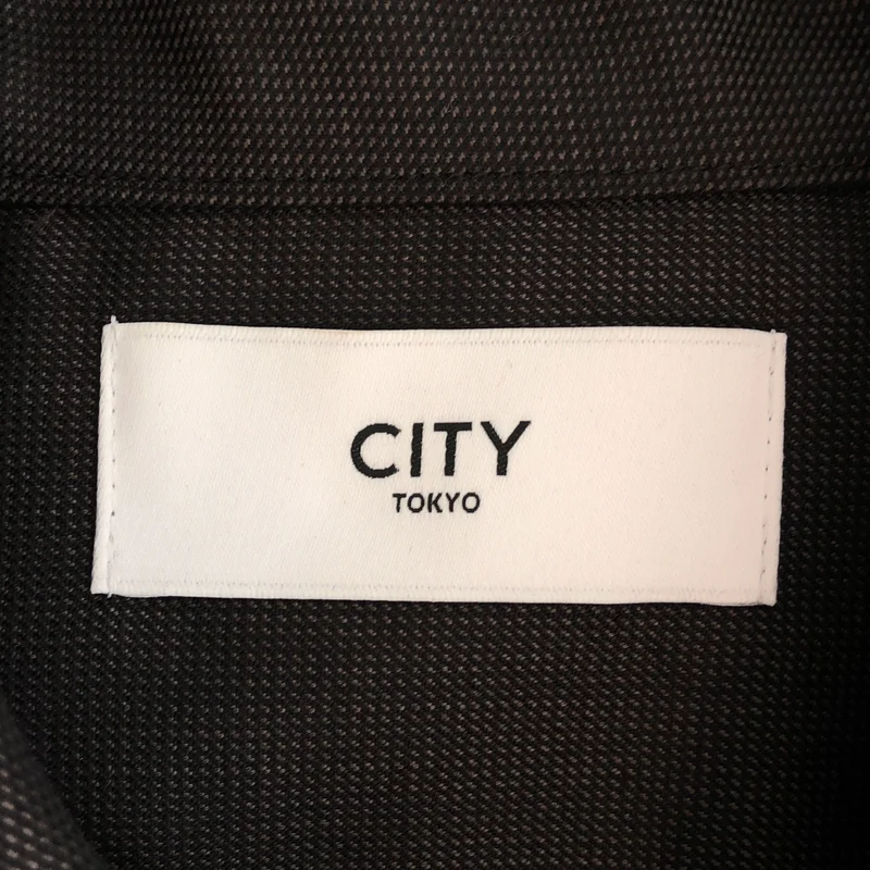 CITY TOKYO / シティトウキョウ | ウール ワイドポケットシャツ | 1 | メンズ