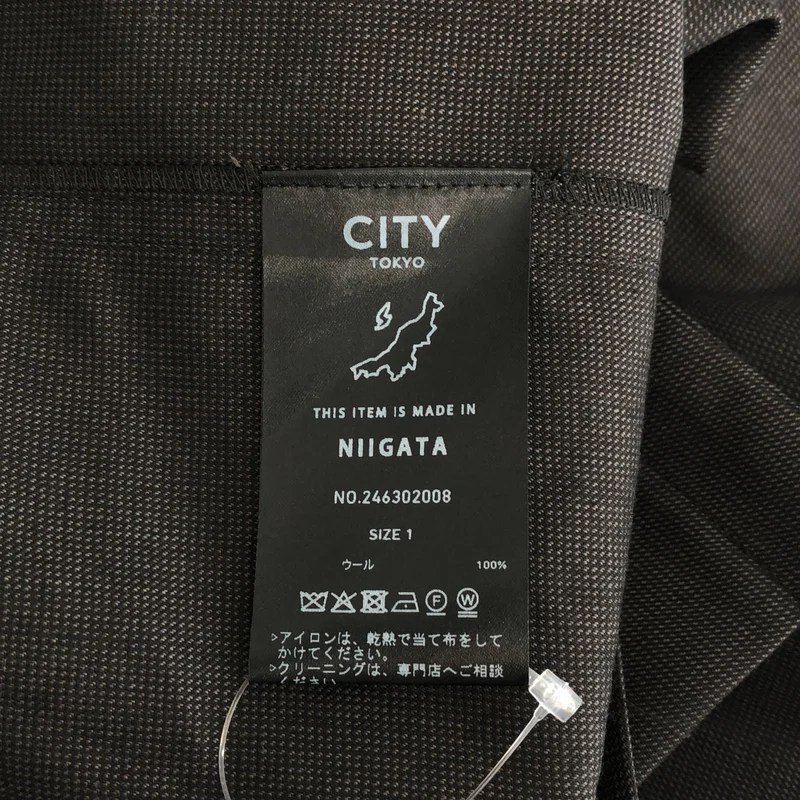 CITY TOKYO / シティトウキョウ | ウール ワイドポケットシャツ | 1 | メンズ