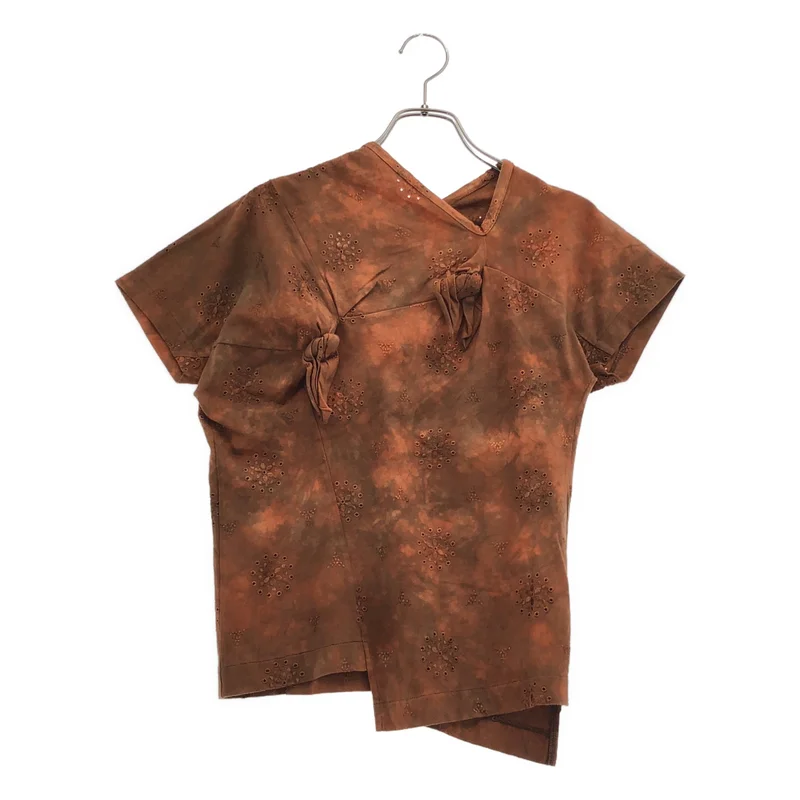 tricot COMME des GARCONS / トリココムデギャルソン | コットン 製品染め アシンメトリー カットソー |