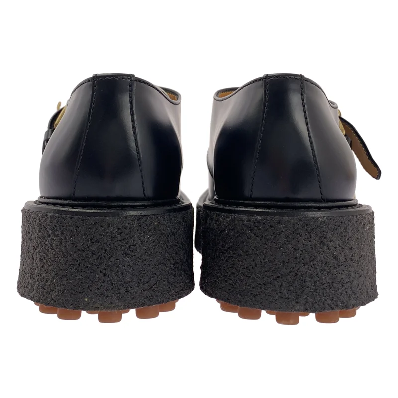 TOD'S / トッズ | レザー バイカラー プラットフォーム モカシンローファー | 39 | レディース