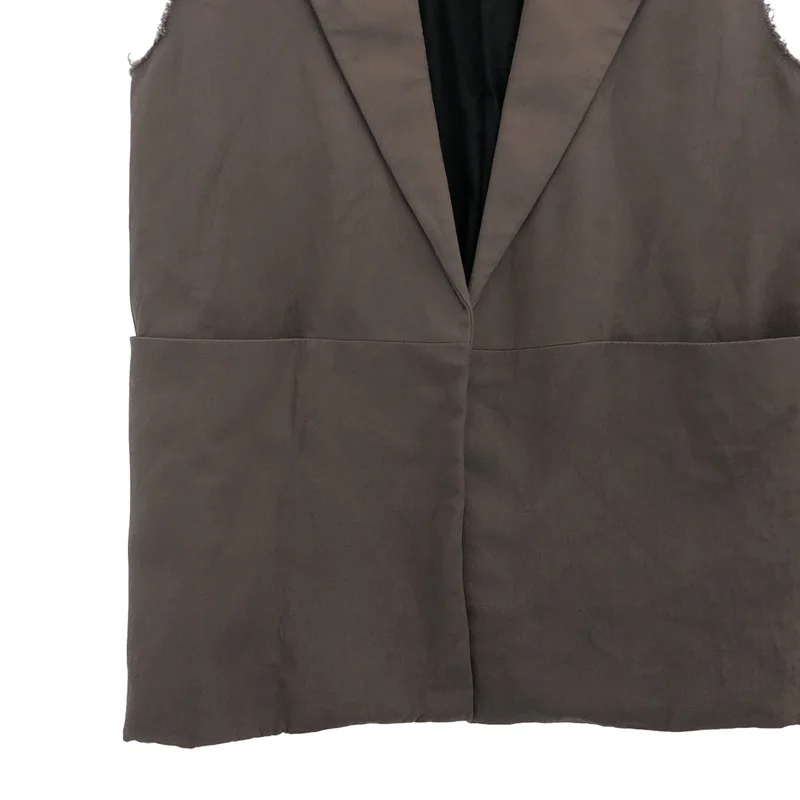 JIL SANDER / ジルサンダー | TAILORED VEST ジレ ベスト | 32 | レディース