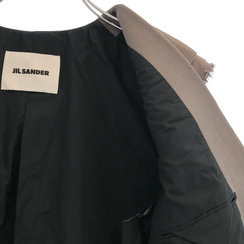 JIL SANDER / ジルサンダー | TAILORED VEST ジレ ベスト | 32 | レディース