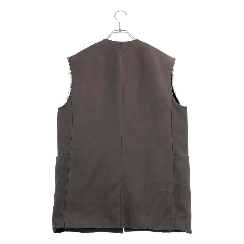 JIL SANDER / ジルサンダー | TAILORED VEST ジレ ベスト | 32 | レディース