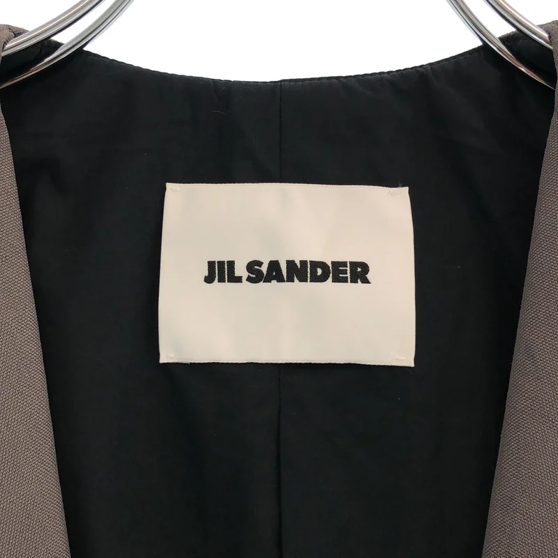 JIL SANDER / ジルサンダー | TAILORED VEST ジレ ベスト | 32 | レディース