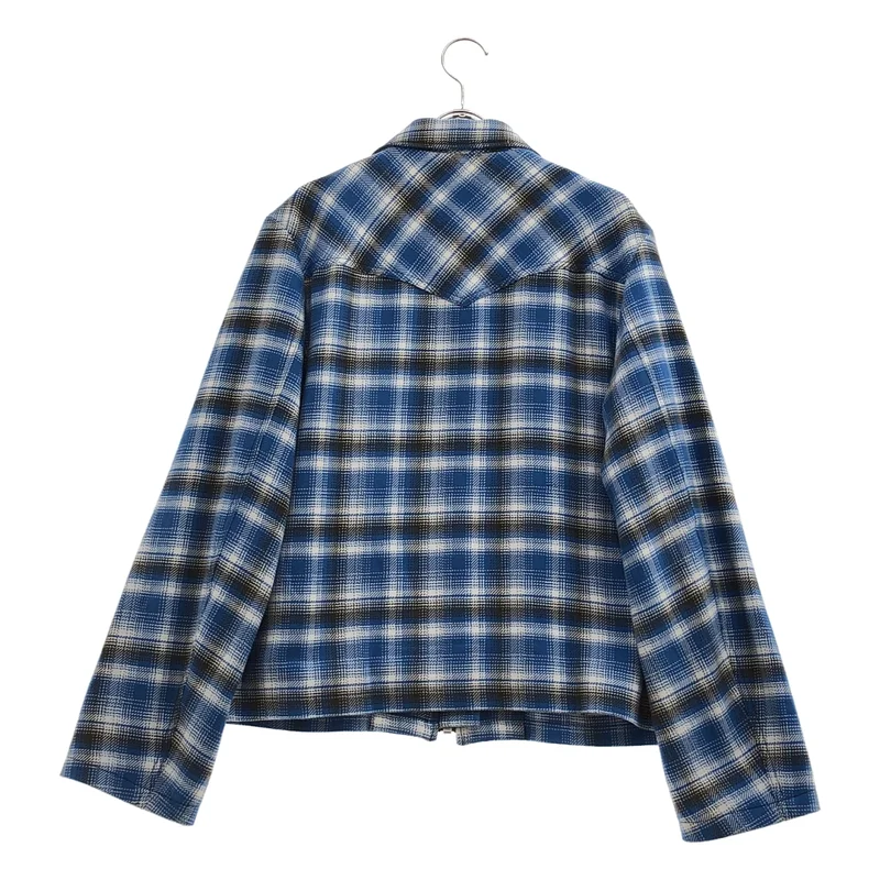The Letters / レターズ | CHECK ZIP JACKET ジャケット LFBD-J0007B | M | メンズ
