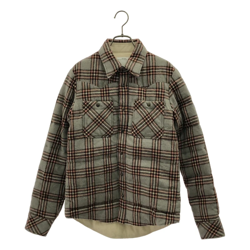 visvim / ビズビム | KERCHIEF DOWN JKT  / WOOL CHECK / ウール ダウンジャケット | 1 | メンズ