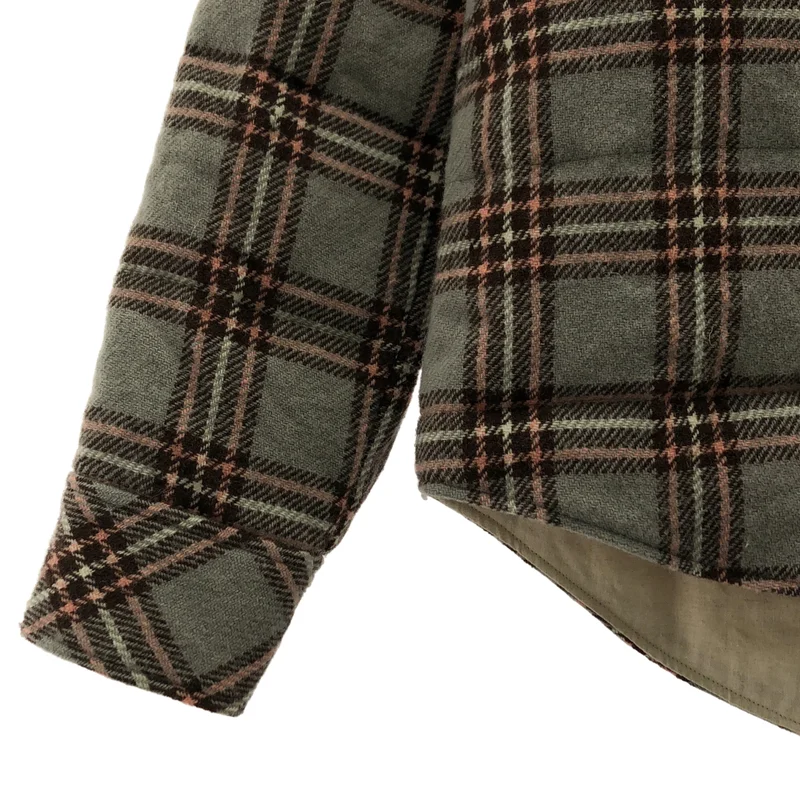visvim / ビズビム | KERCHIEF DOWN JKT  / WOOL CHECK / ウール ダウンジャケット | 1 | メンズ