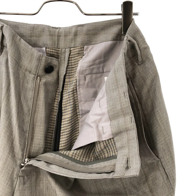 nonnotte / ノノット | Tuck Wide Tapered Trousers | 5 | メンズ
