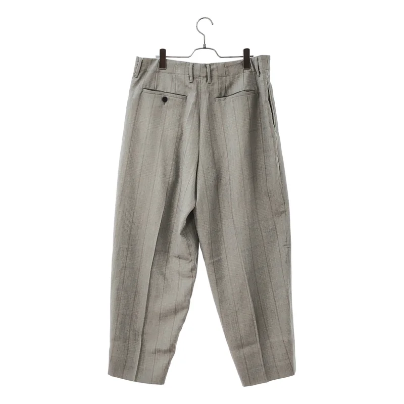 nonnotte / ノノット | Tuck Wide Tapered Trousers | 5 | メンズ