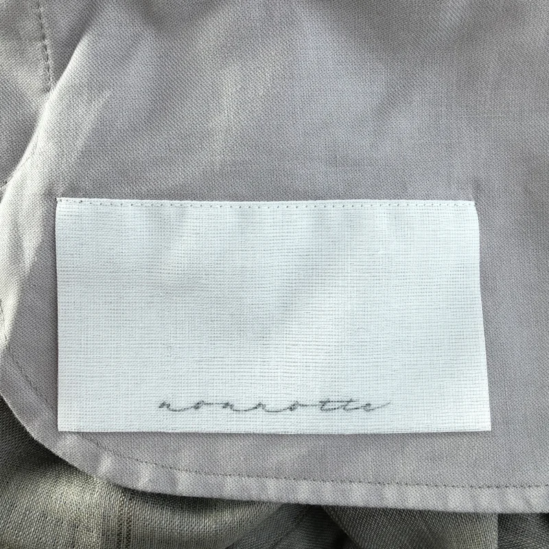 nonnotte / ノノット | Tuck Wide Tapered Trousers | 5 | メンズ