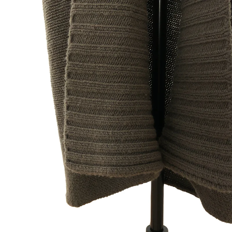 Rick Owens / リックオウエンス | ウール ニットポンチョ | XS | メンズ