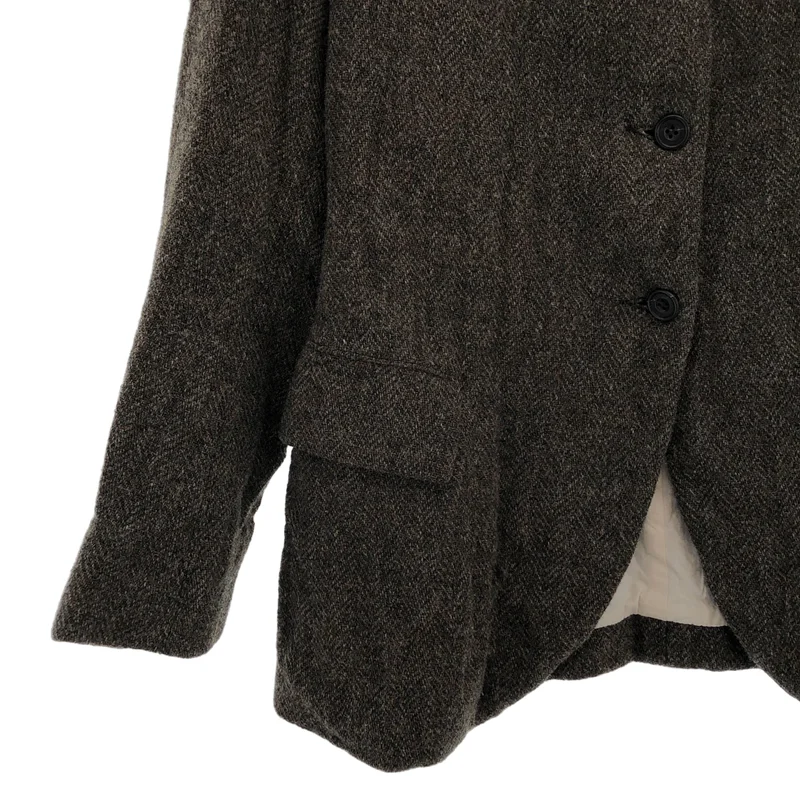Paul Harnden / ポールハーデン | Womens Pocket Blazer ウール ヘリンボーン ジャケット | M | レディース