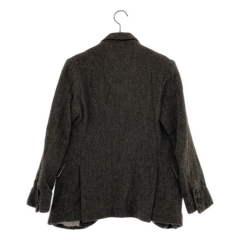 Paul Harnden / ポールハーデン | Womens Pocket Blazer ウール ヘリンボーン ジャケット | M | レディース