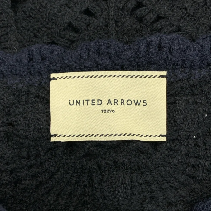 UNITED ARROWS / ユナイテッドアローズ | クロッシー エンブロイダリー ニット プルオーバー |