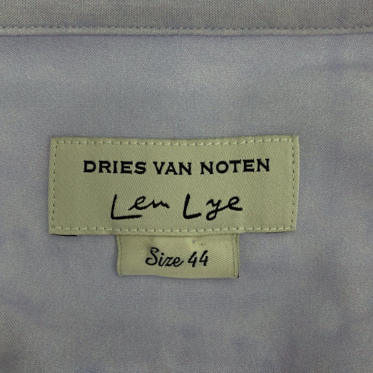 DRIES VAN NOTEN / ドリスヴァンノッテン | × Len Lye / レン・ライ