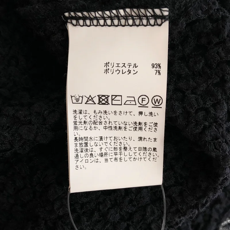 CURRENTAGE / カレンテージ | レーシーニットワンピース  A2551UA 404 | 1 | レディース
