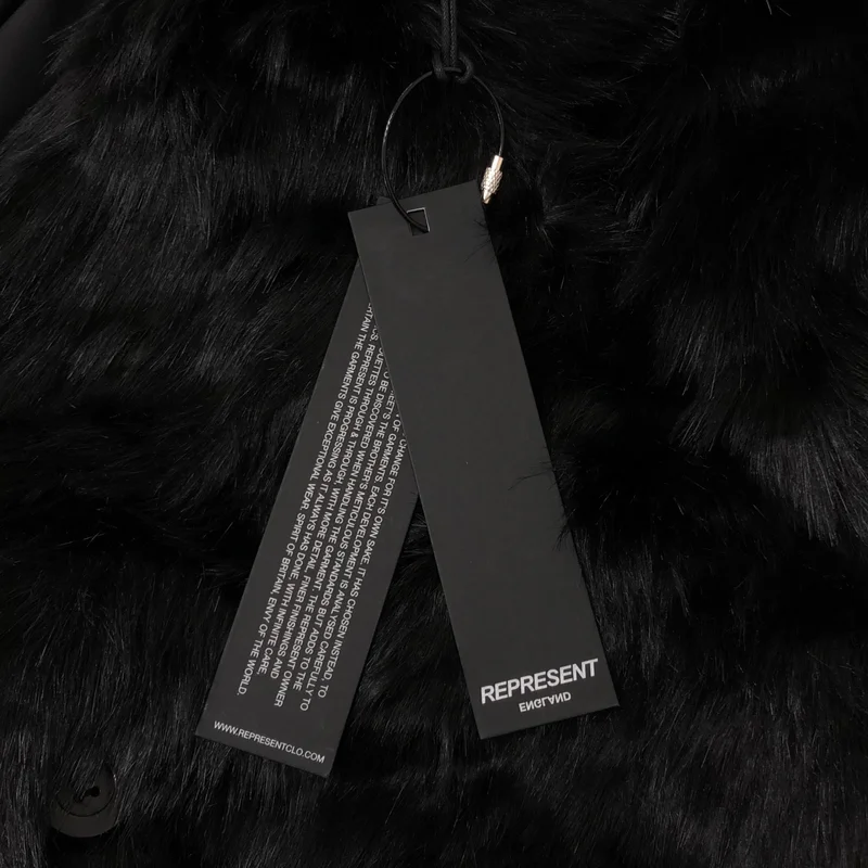 REPRESENT / リプレゼント | Cropped Faux Fur Jacket クロップド フォックスファー ジャケット | M | メンズ