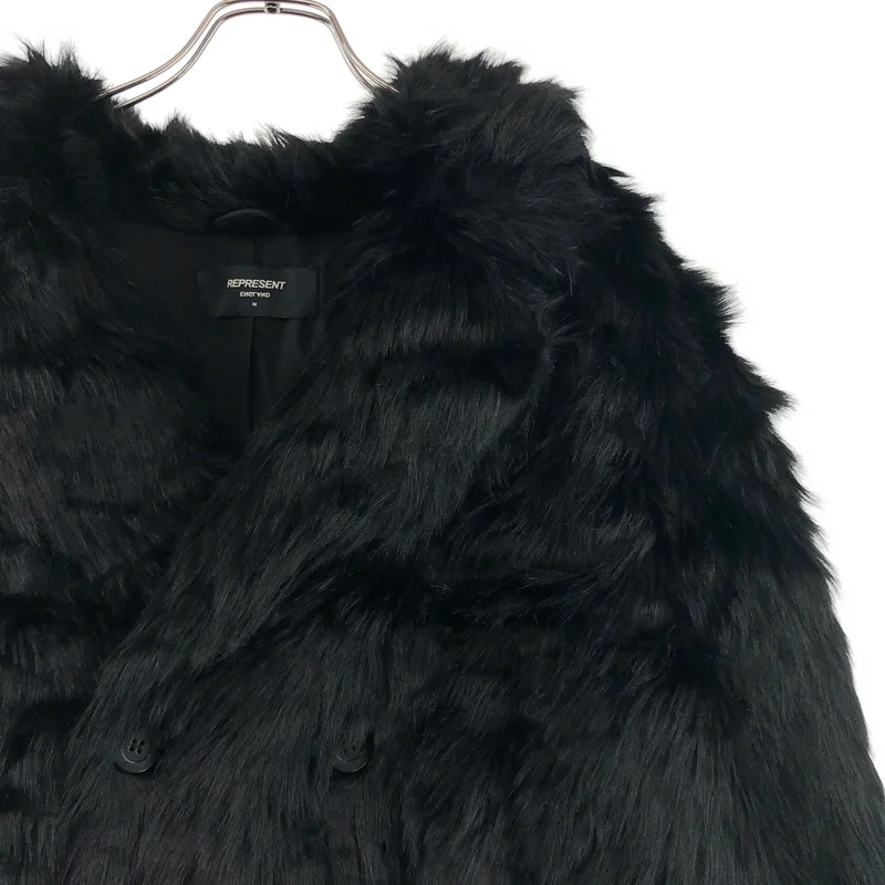 REPRESENT / リプレゼント | Cropped Faux Fur Jacket クロップド