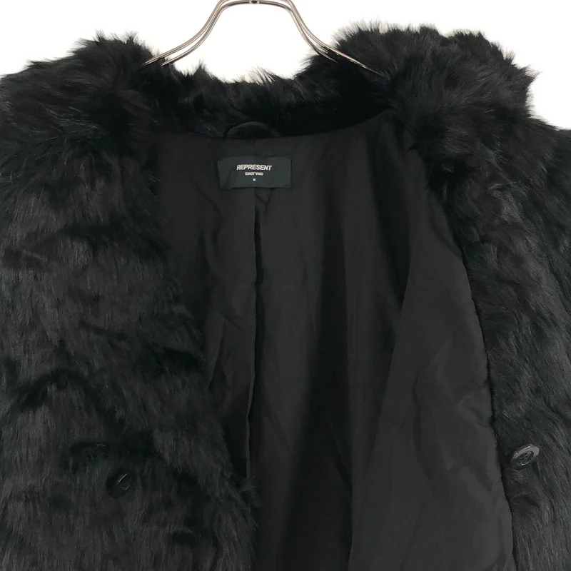 REPRESENT / リプレゼント | Cropped Faux Fur Jacket クロップド フォックスファー ジャケット | M | メンズ